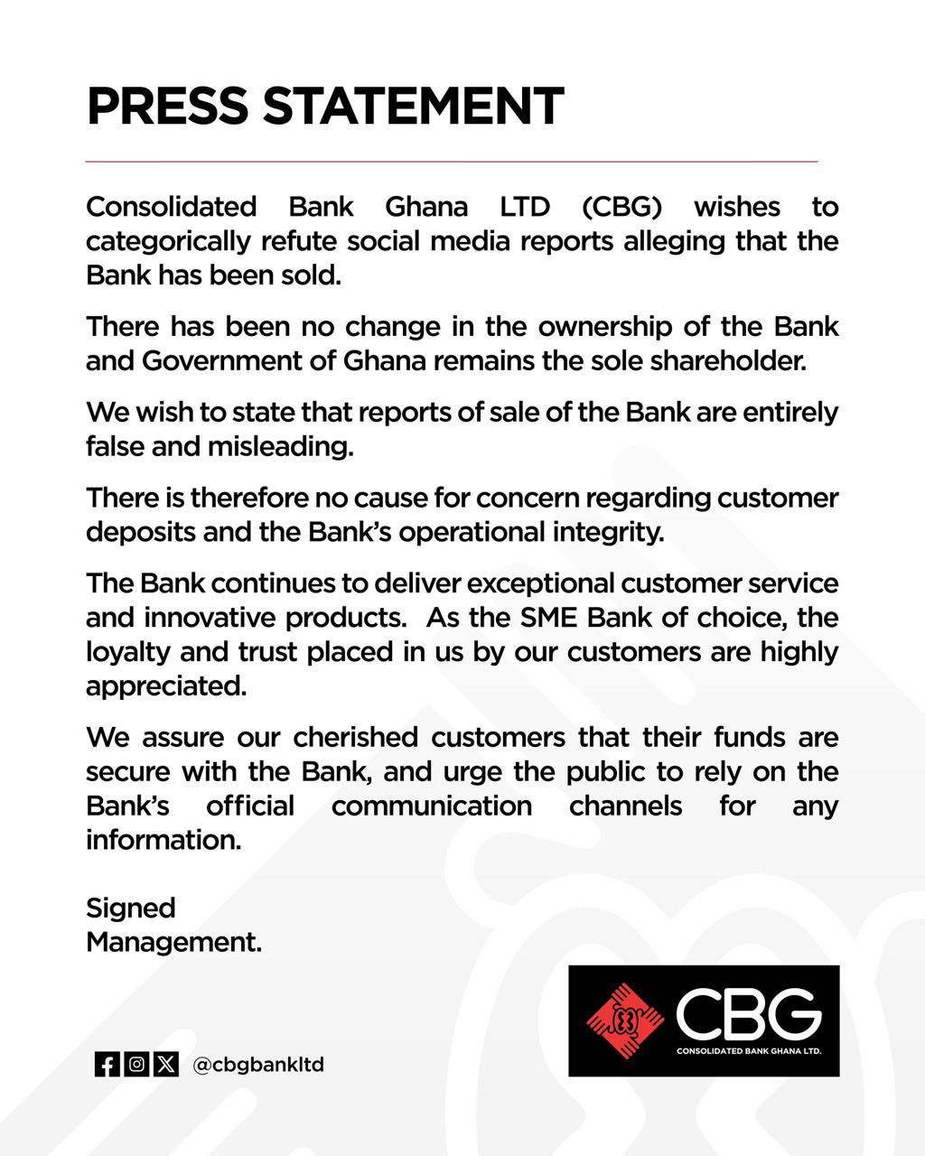 Consolidated Bank