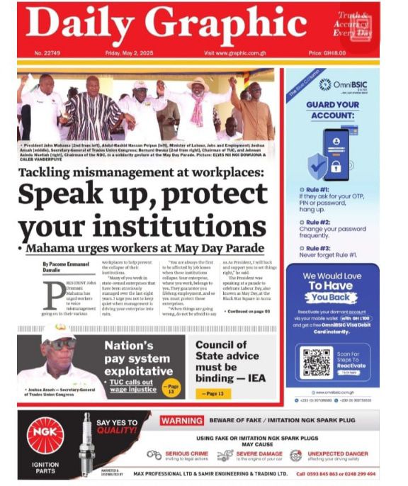May 2 2025 Newspaper