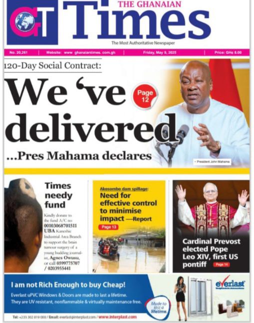 May 9 2025 Newspaper