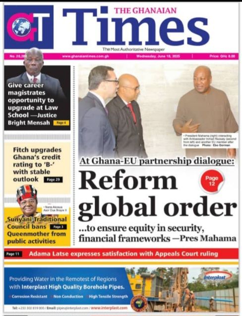 June 18 2025 Newspaper